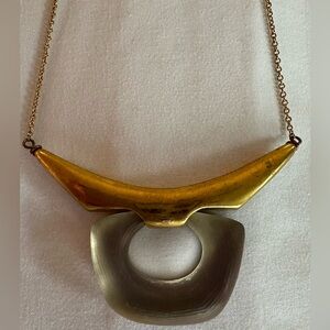 Alexis Bittar Gold and Silver Necklace